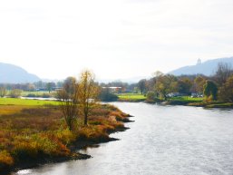 Weser im Herbst Weser im Herbst